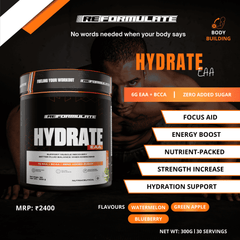 Reformulate HYDRATE EAA  | Orange