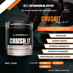 Crush It Preworkout poster