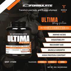 ULTIMA-WHEY PROTEIN poster