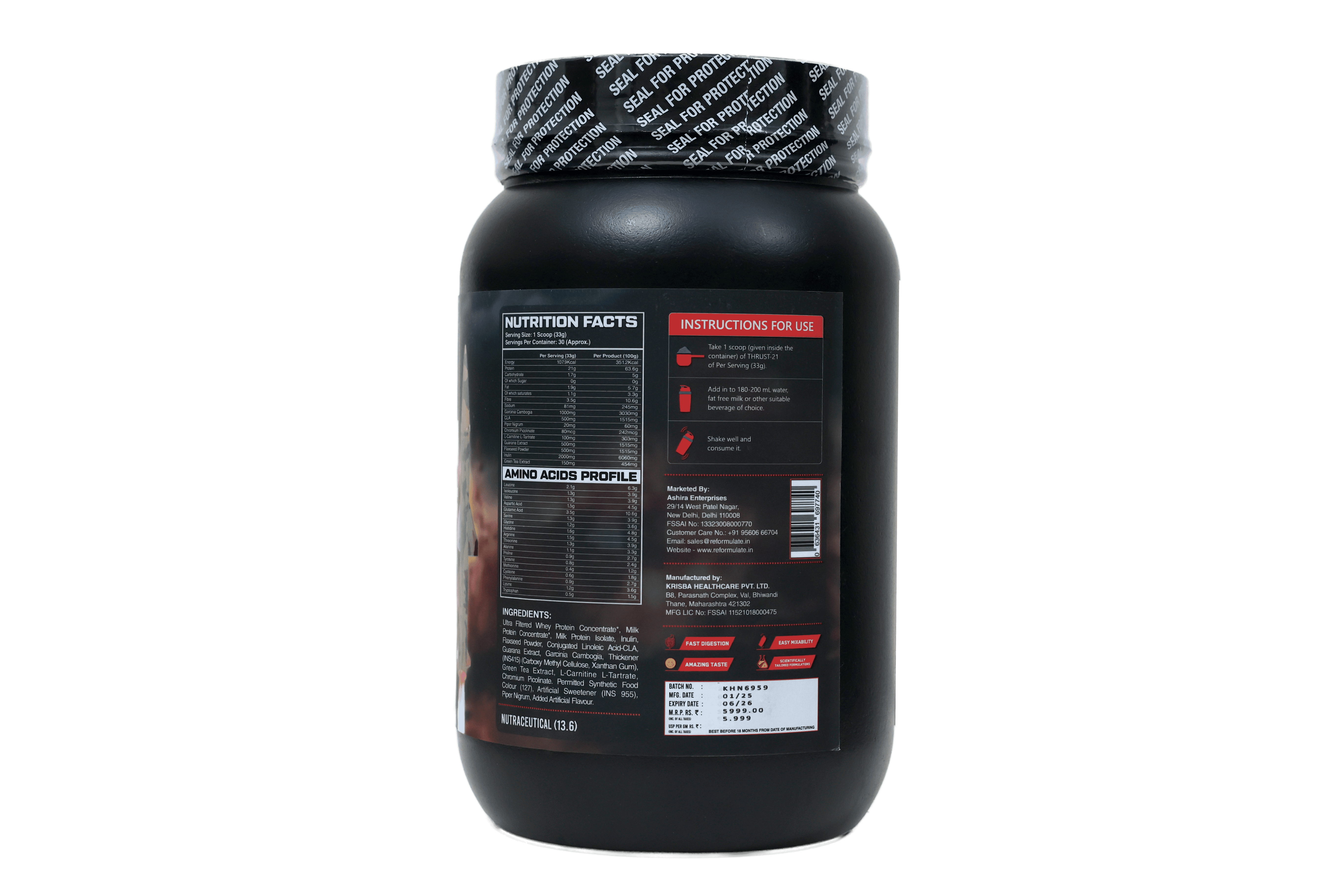 Thrust-21 weight loss