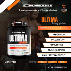 ULTIMA-WHEY PROTEIN | Chocolate Flavour
