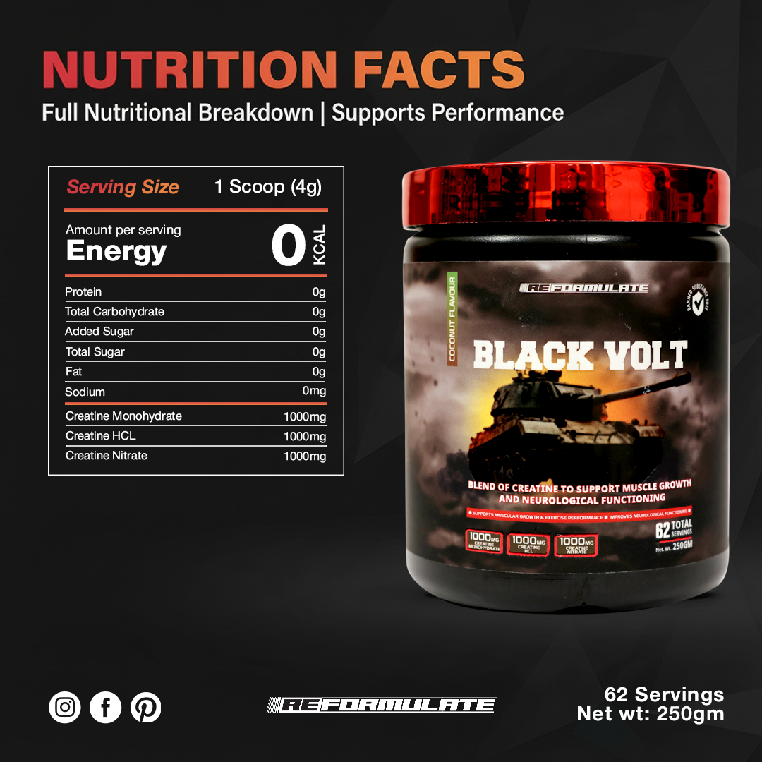 Black Volt Creatine
