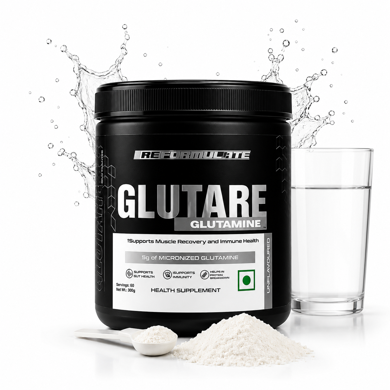 GLUTARE | Glutamine | 300g