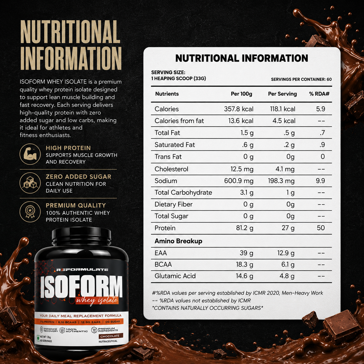 ISOFORM Whey Protein | 2Kg