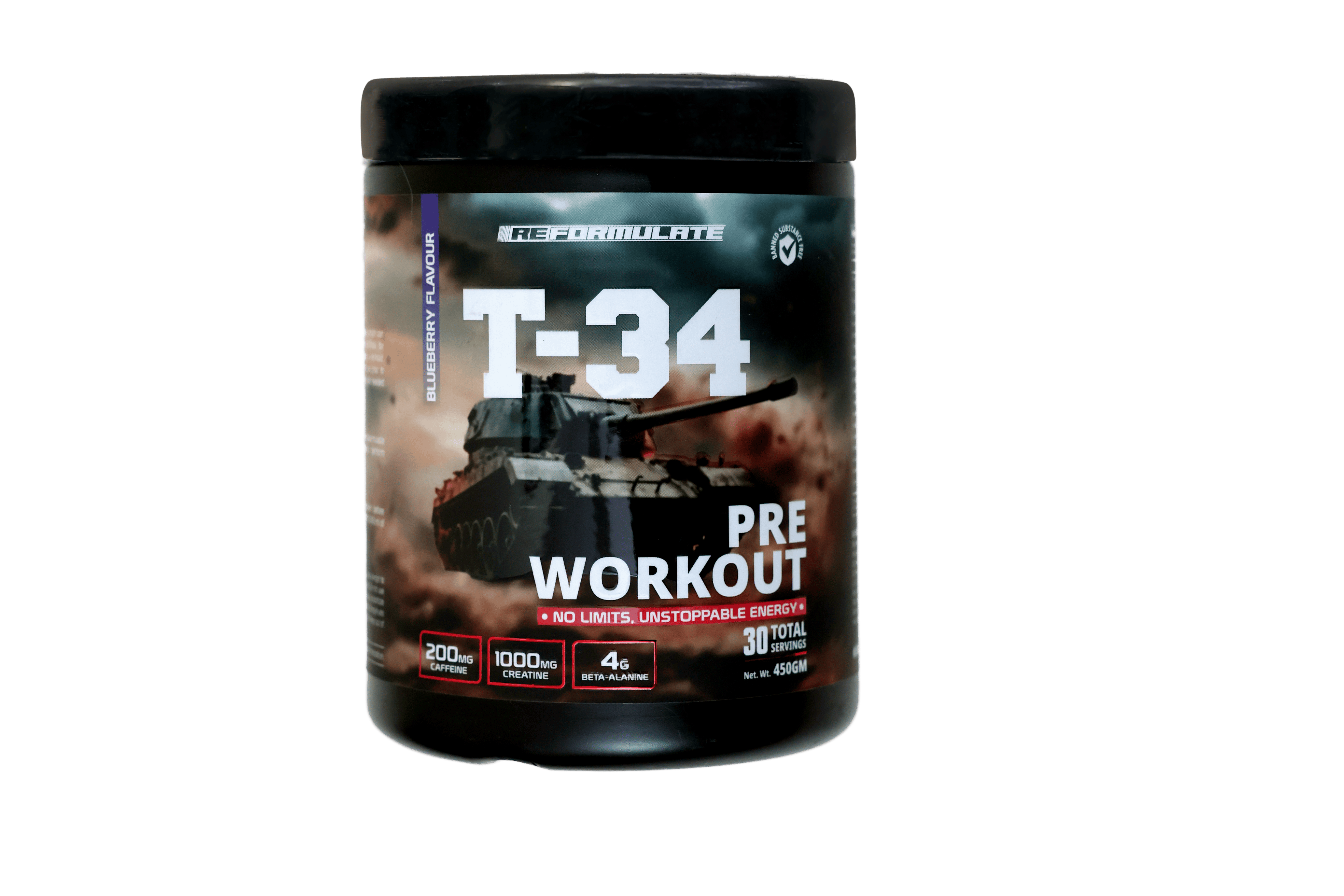 T-34 pre workout
