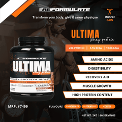 ULTIMA-WHEY PROTEIN | Chocolate Flavour