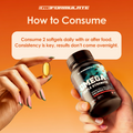 3x Strength Omega 3 | Fish Oil |  1400 mg